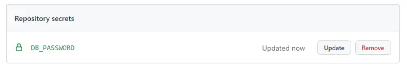 github-actions-secrets-list